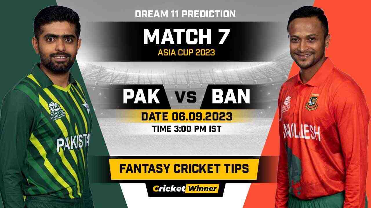 PAK vs BAN Dream11 Prediction, Fantasy Cricket Tips, Probable Playing XI, Pitch Report & Injury Updates For Super 4 Match 1