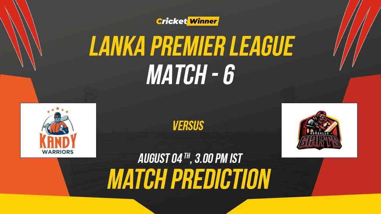 BLK vs DA Match Prediction- Who Will Win Today’s LPL Match Between B-Love Kandy and Dambulla Aura, LPL 2023, 6th Match