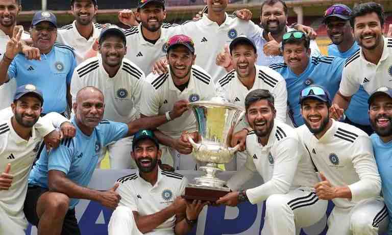 Duleep Trophy winners last time