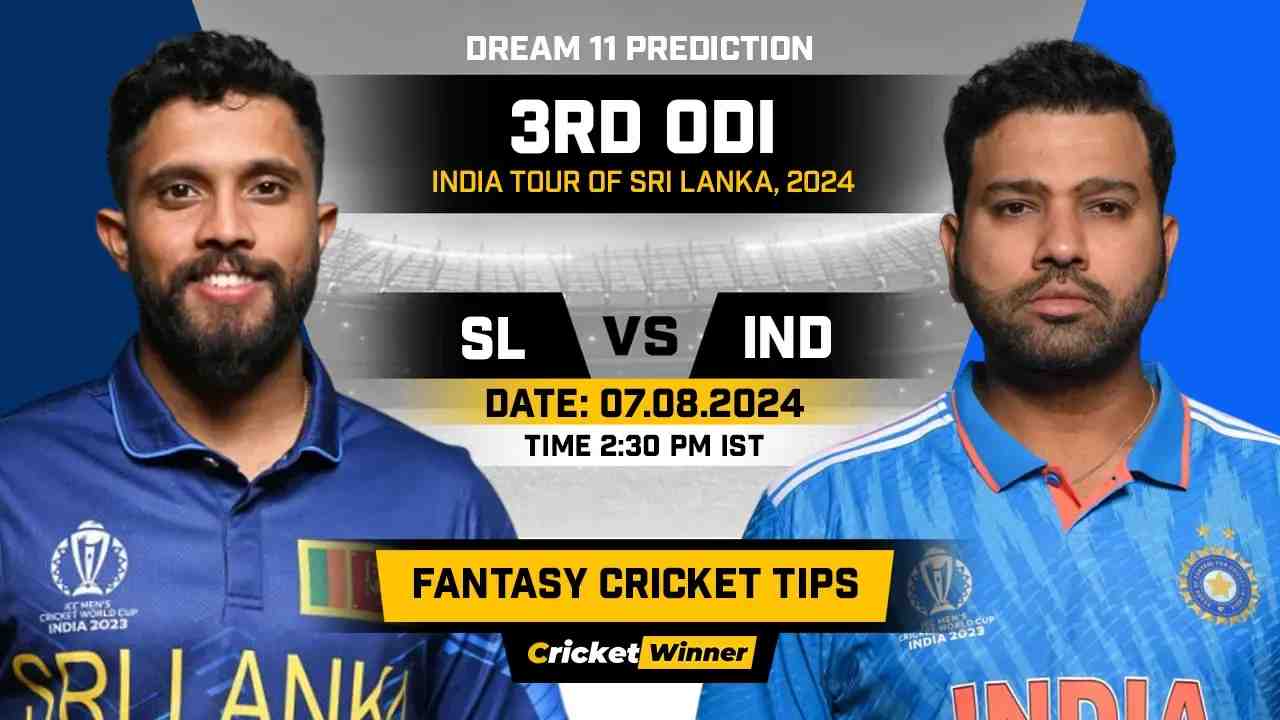 SL vs IND Dream11 Prediction, Fantasy Cricket Tips, Probable Playing XI, Pitch Report & Injury Updates For 3rd ODI Match