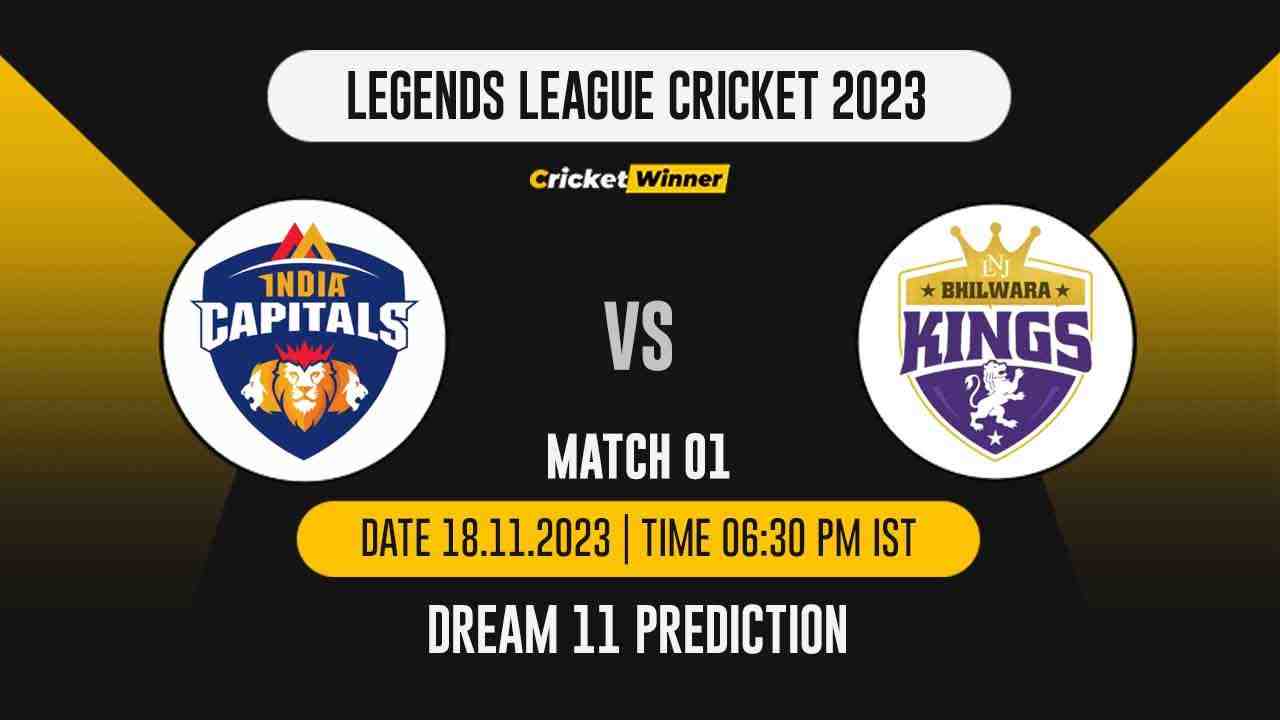 INDCAP vs BK Dream11 Prediction, Fantasy Cricket Tips, Probable Playing XI, Pitch Report & Injury Updates For 1st Match