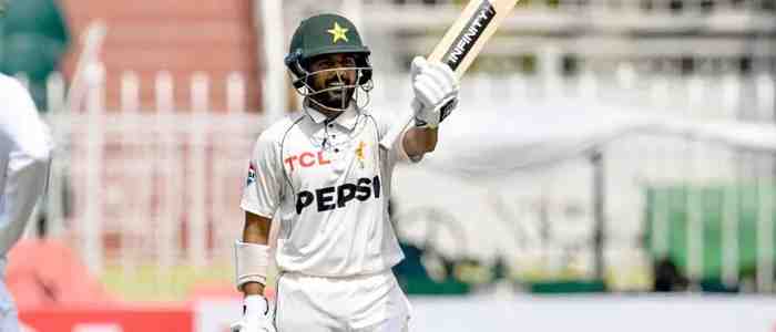 Saud Shakeel equals 65-year-old Pakistan record