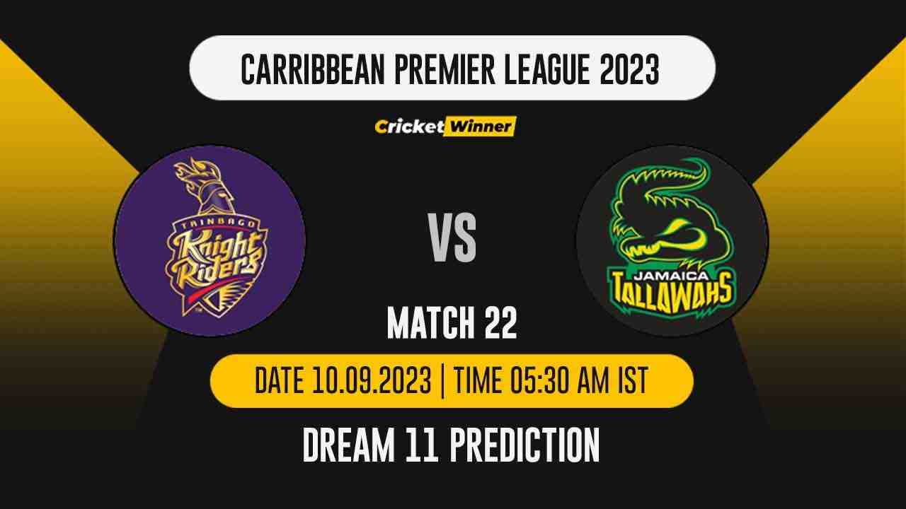 JT vs TKR Dream11 Prediction, Fantasy Cricket Tips, Probable Playing XI, Pitch Report & Injury Updates For 22th Match