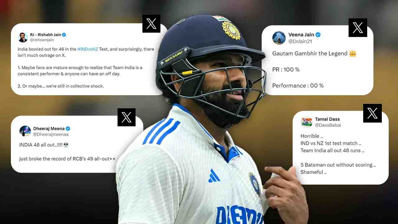 Fans react over India