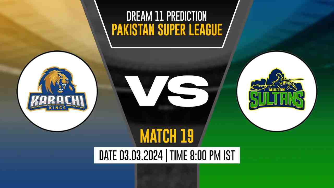 MUL vs KAR Dream11 Prediction, Fantasy Cricket Tips, Probable Playing XI, Pitch Report & Injury Updates For 19th Match