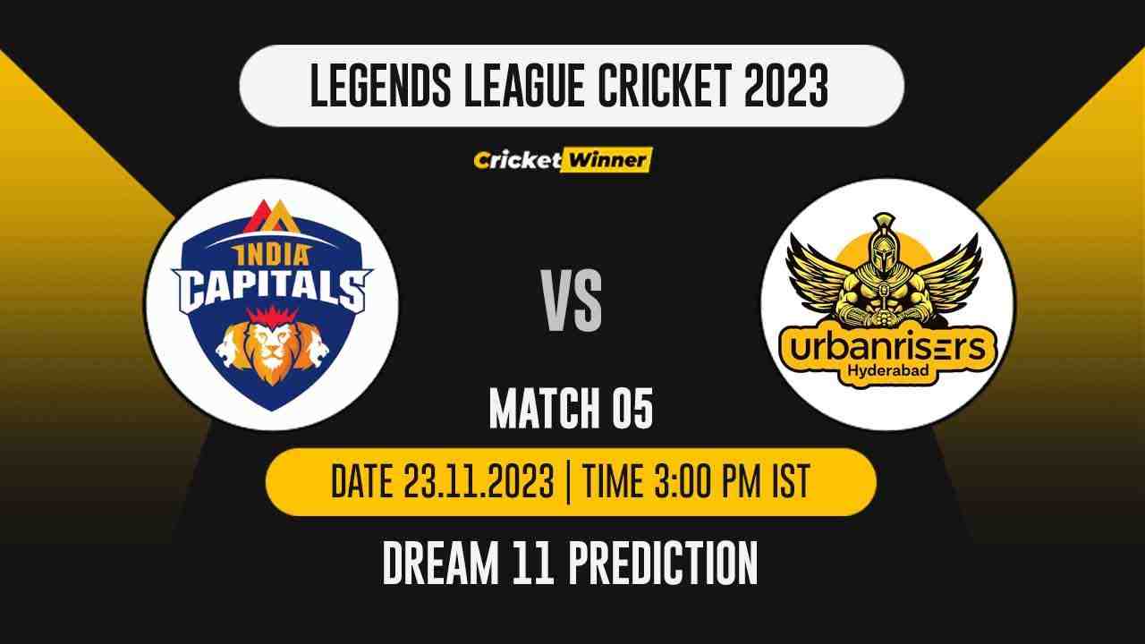 INDCAP vs URH Dream11 Prediction, Fantasy Cricket Tips, Probable Playing XI, Pitch Report & Injury Updates For 5th Match