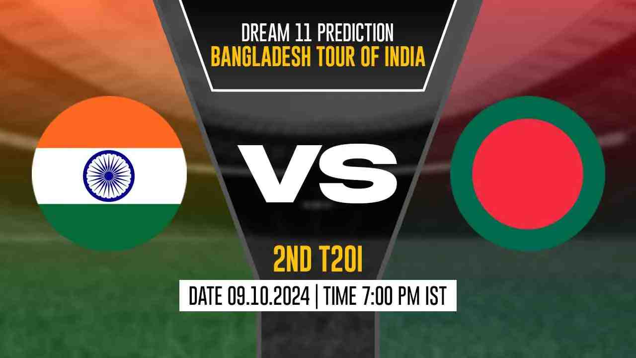 IND vs BAN Dream11 Prediction, India vs Bangladesh, 2nd T20I