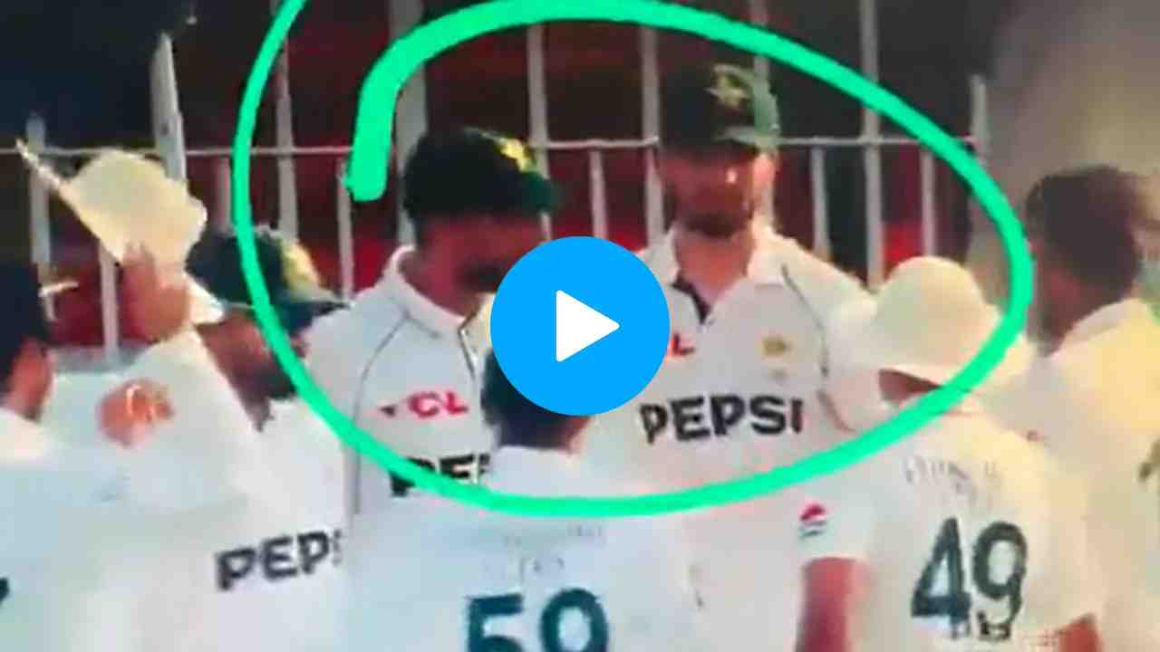 Shaheen Afridi brushes off captain’s hand