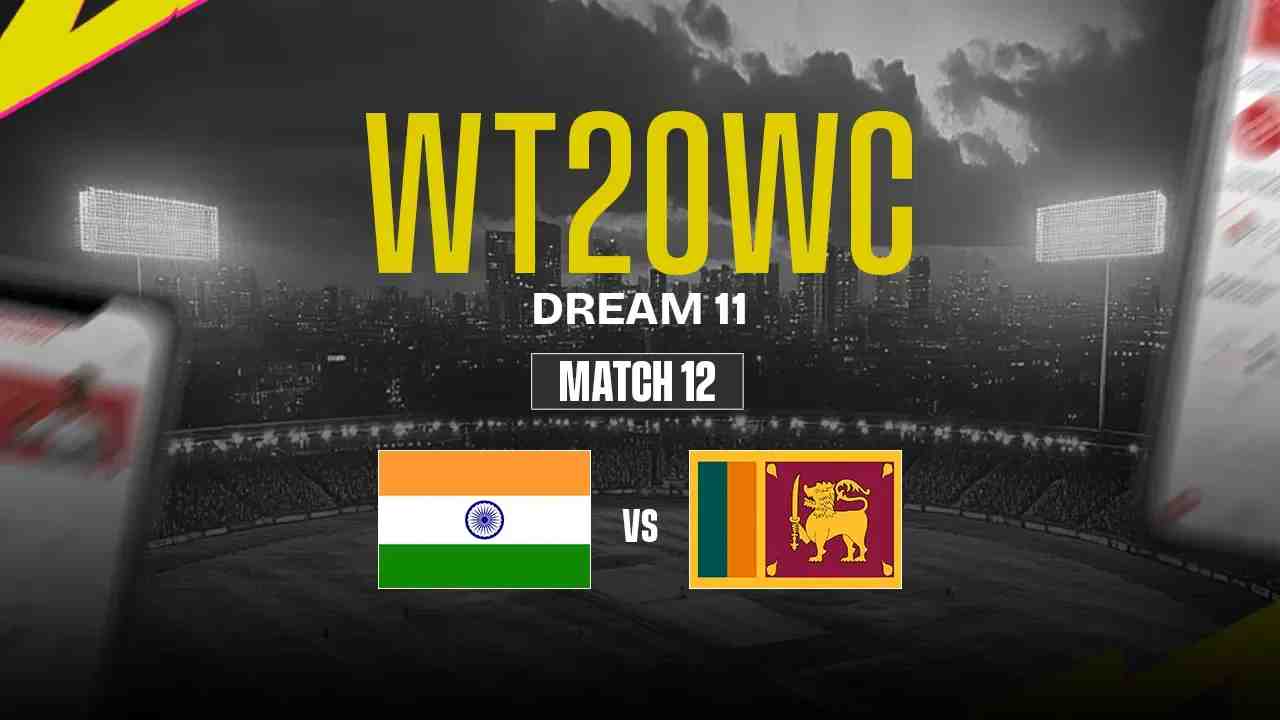 IND-W vs SL-W Dream11 Prediction, India-W vs Sri Lanka-W, 12th Match