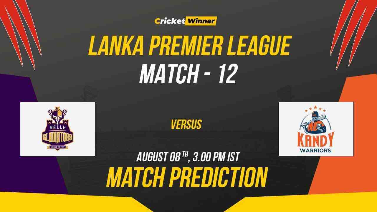 BLK vs GT Match Prediction- Who Will Win Today’s LPL Match Between B-Love Kandy and Galle Titans, LPL 2023, 12th Match