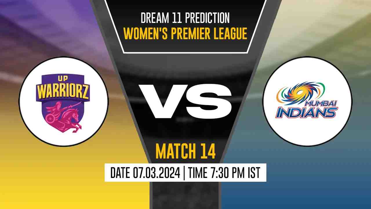 UP-W vs MI-W Dream11 Prediction, Fantasy Cricket Tips, Probable Playing XI, Pitch Report & Injury Updates For 14th Match