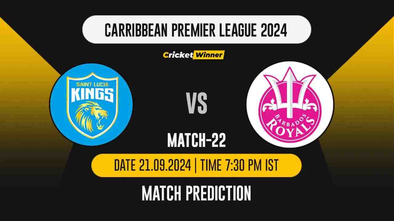 CPL 2024: 17th Match, SLK vs BR, Match Prediction- Who Will Win Today