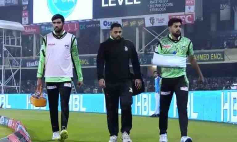 Major setback for Lahore Qalandars as Haris Rauf Ruled out from PSL 2024 due to shoulder injury