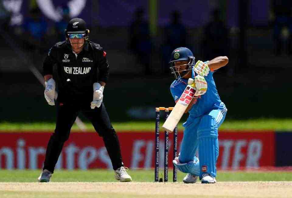 U19 World Cup: Musheer's Century Highlights Indian Dominance Against New Zealand