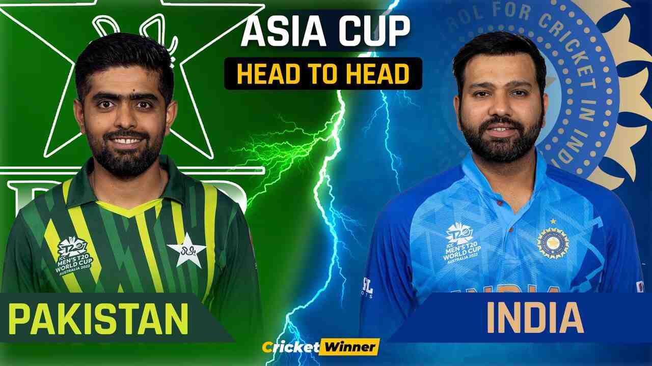 Pakistan vs India Head to Head Record, Match 3, Asia Cup - Cricket Winner