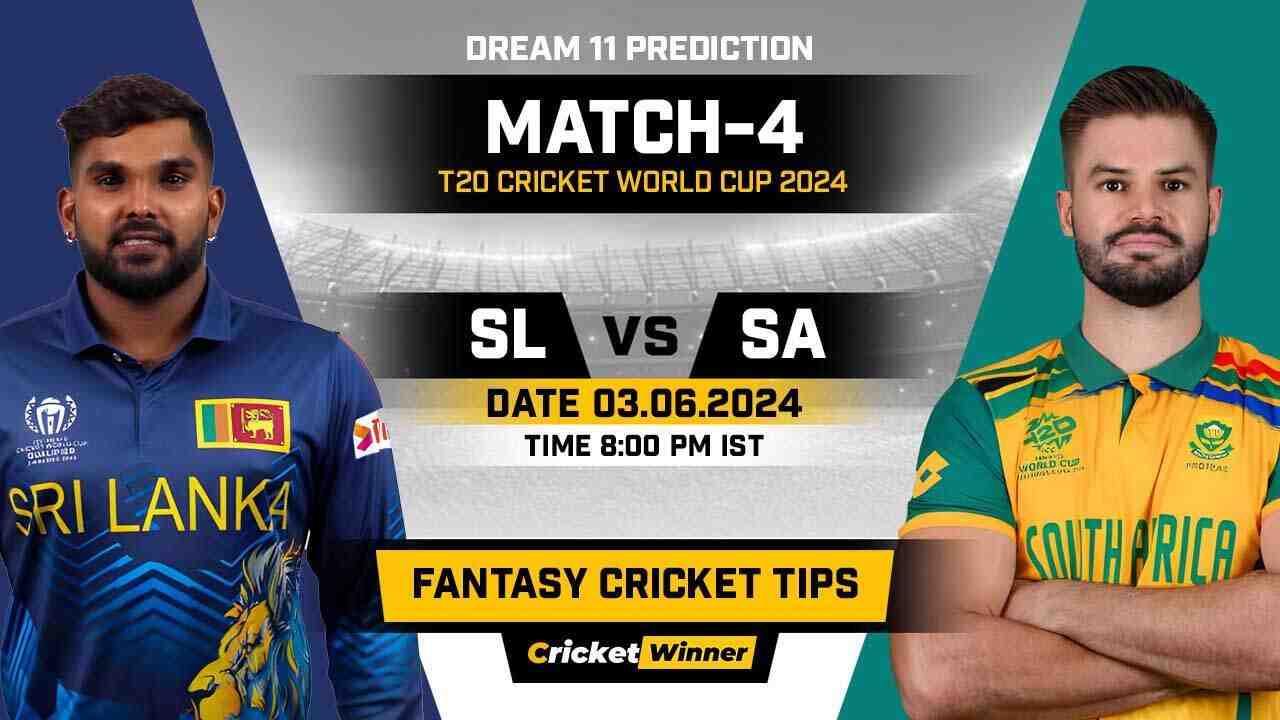 SL vs SA Dream11 Prediction, Fantasy Cricket Tips, Probable Playing XI, Pitch Report &amp; Injury Updates For 4th Match