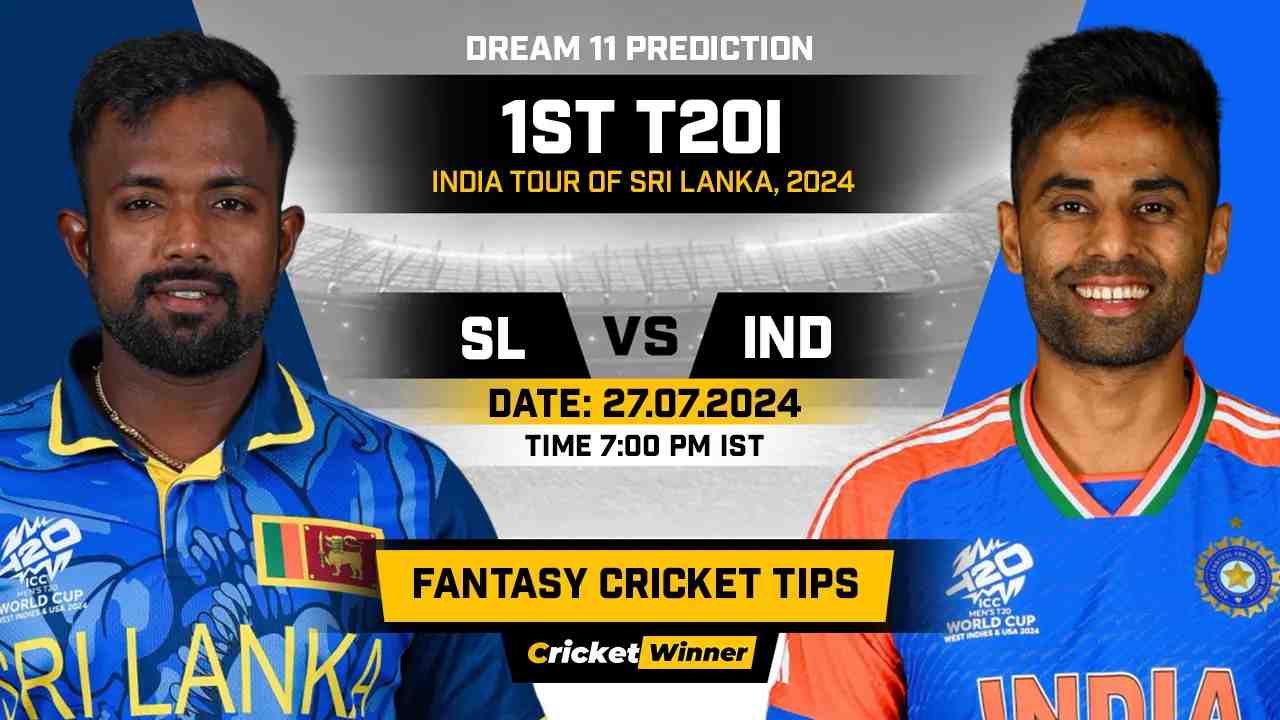 SL vs IND Dream11 Prediction, Fantasy Cricket Tips, Probable Playing XI, Pitch Report &amp; Injury Updates For 1st T20I Match