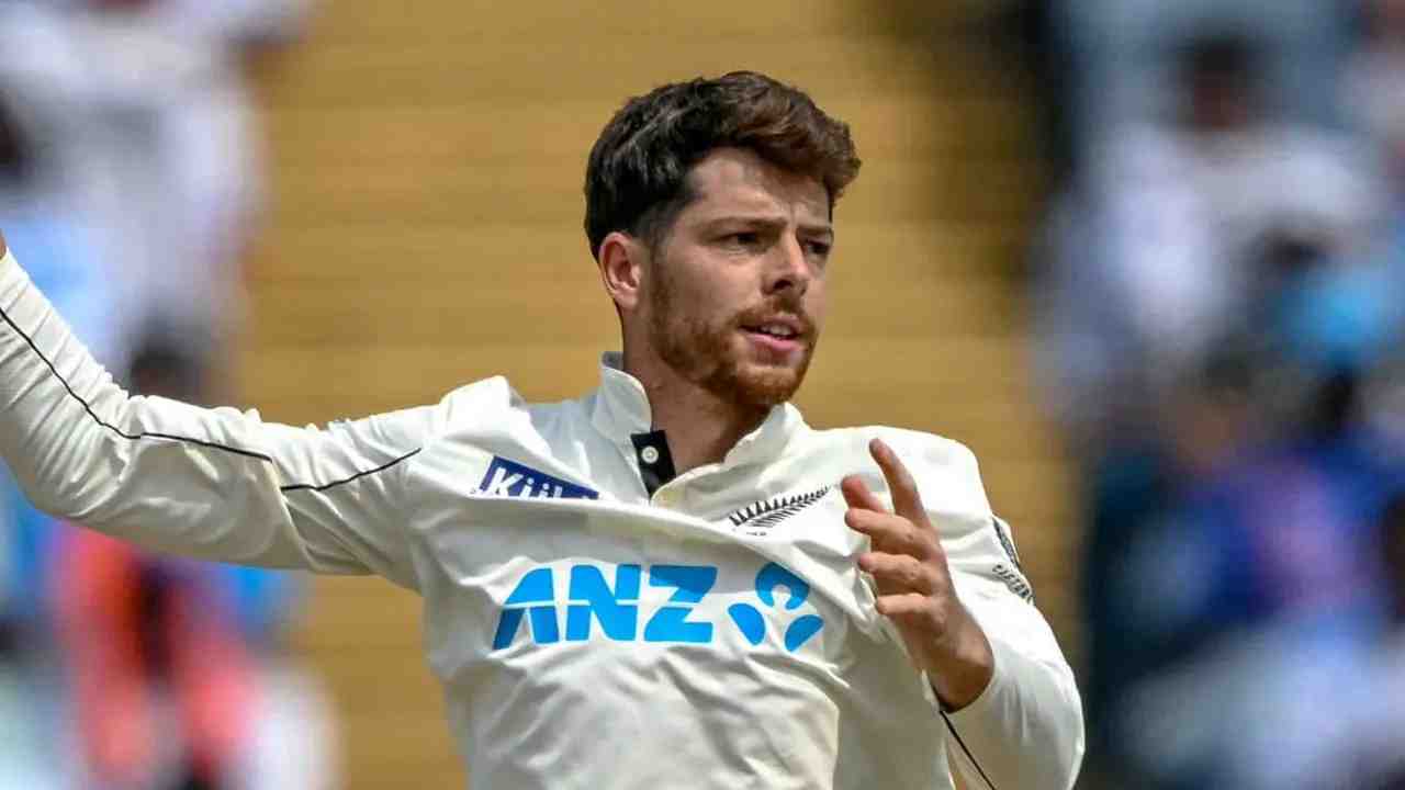 Mitchell Santner shines in Pune Test with 7/53