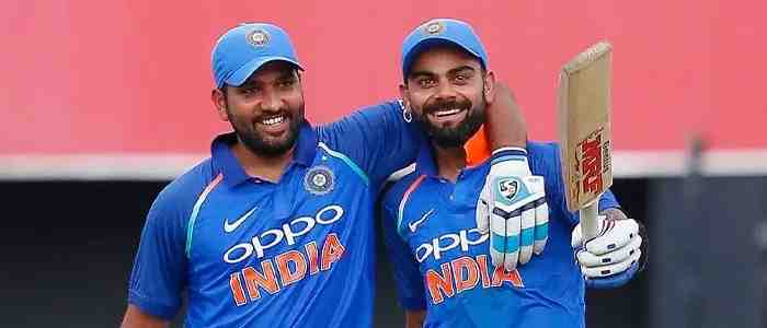 Virat Kohli and Rohit Sharma