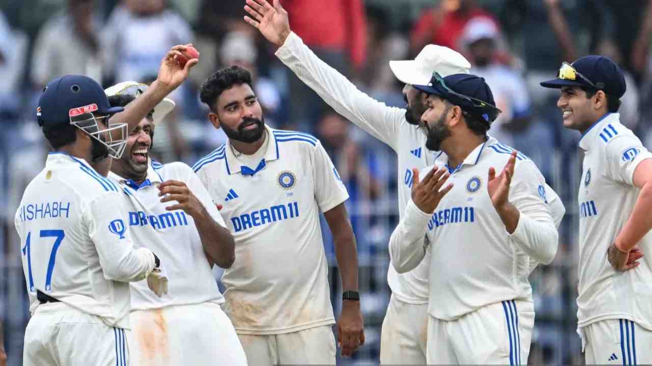 India crushed Bangladesh by 280 runs in the first Test in Chennai