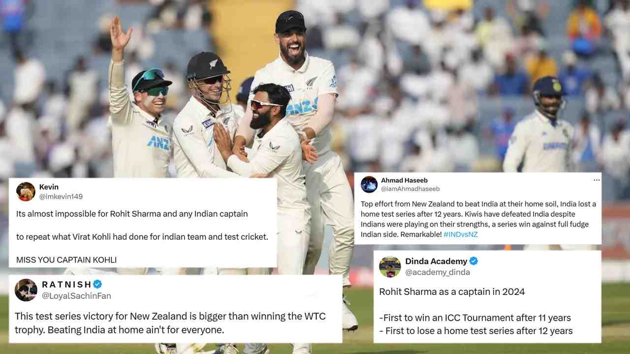 New Zealand clinches its first-ever Test series win in India 