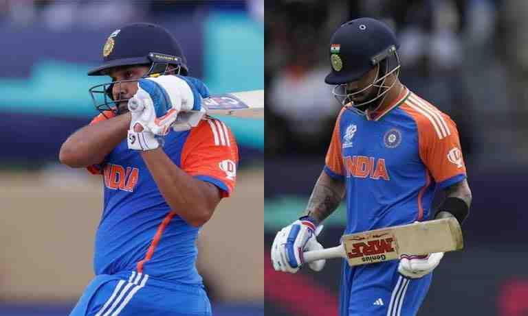 T20 World Cup 2024, 2nd Semi-Final, India vs England: Rain stops play as Rohit and SKY recover India innings after two quick loss