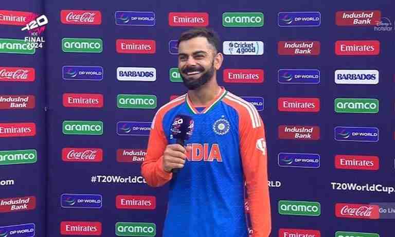 Virat Kohli retires from T20I cricket after winning T20 World Cup 2024 final