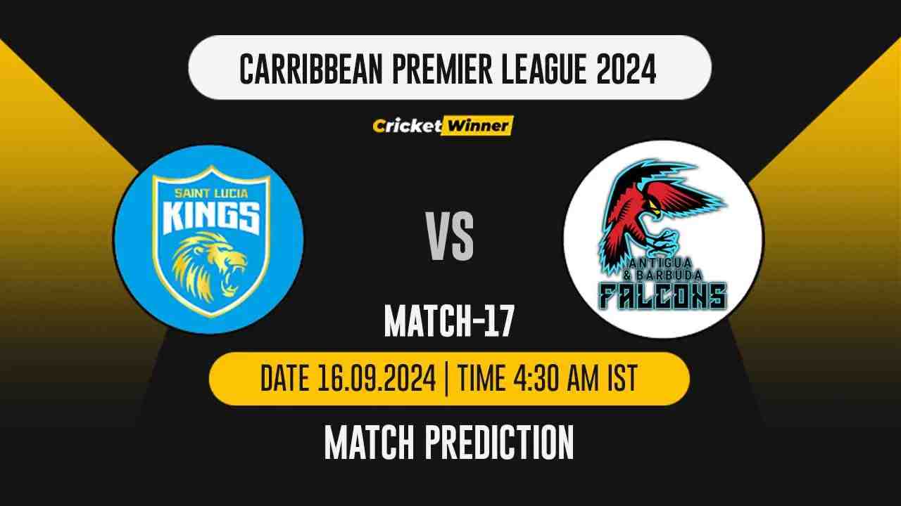 CPL 2024: 17th Match, SLK vs ABF, Match Prediction- Who Will Win Today