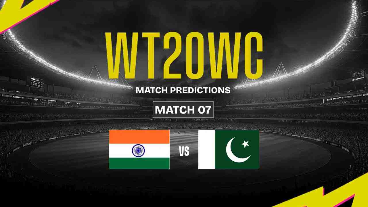 Women's T20 World Cup 2024: 7th Match, IND-W vs PAK-W, Match Prediction - Who Will Win Today?