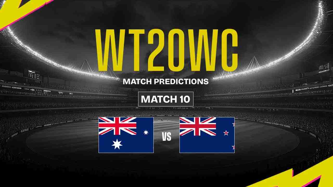 Women's T20 World Cup 2024: 10th Match, AUS-W vs NZ-W, Match Prediction - Who Will Win Today?