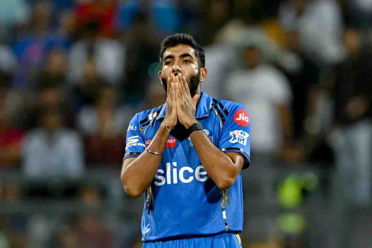 Jasprit Bumrah while playing IPL