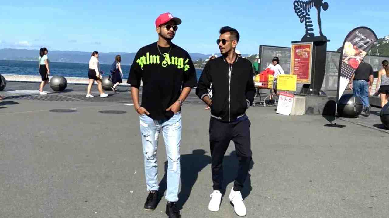 Shreyas Iyer and Yuzvendra Chahal