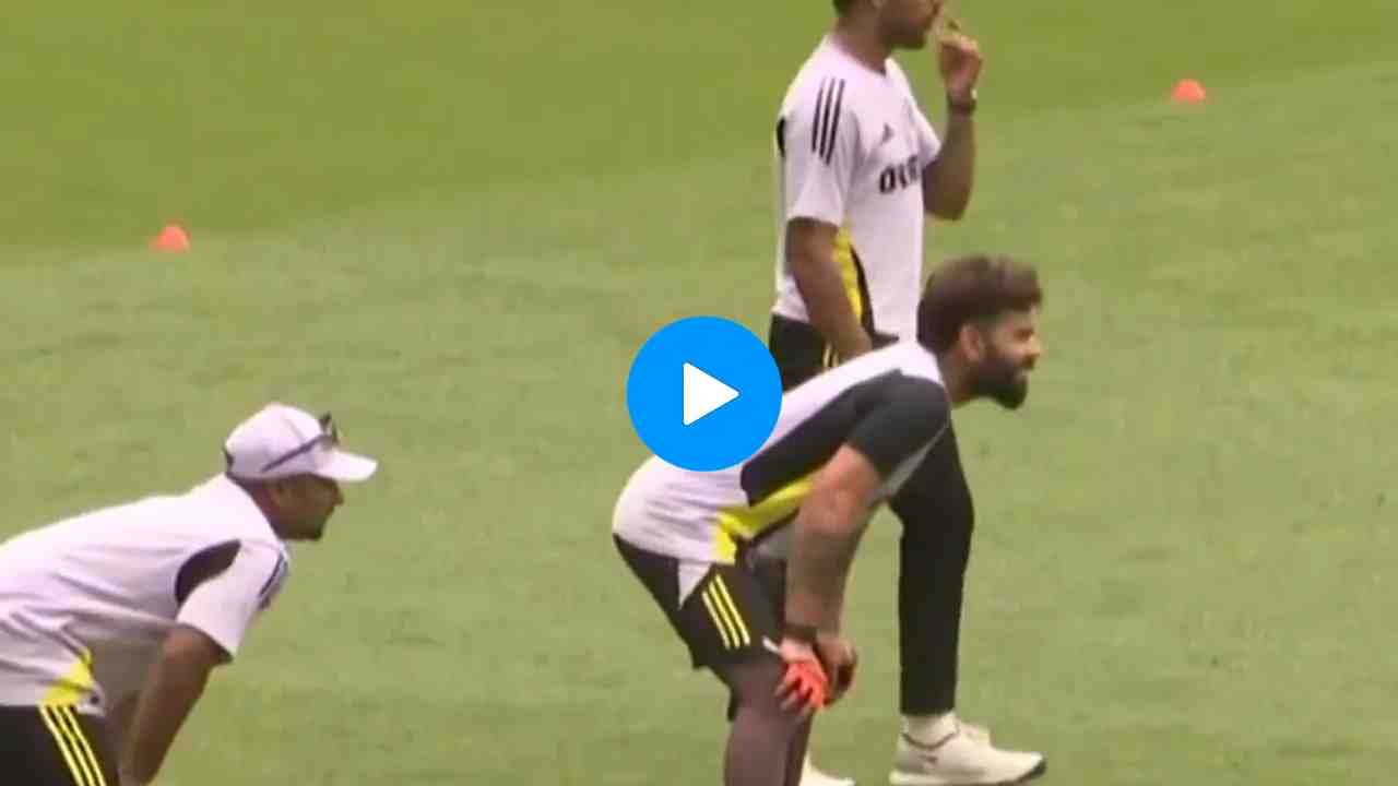 Sarfaraz's blooper on the field triggers a moment of joy for Virat and Pant