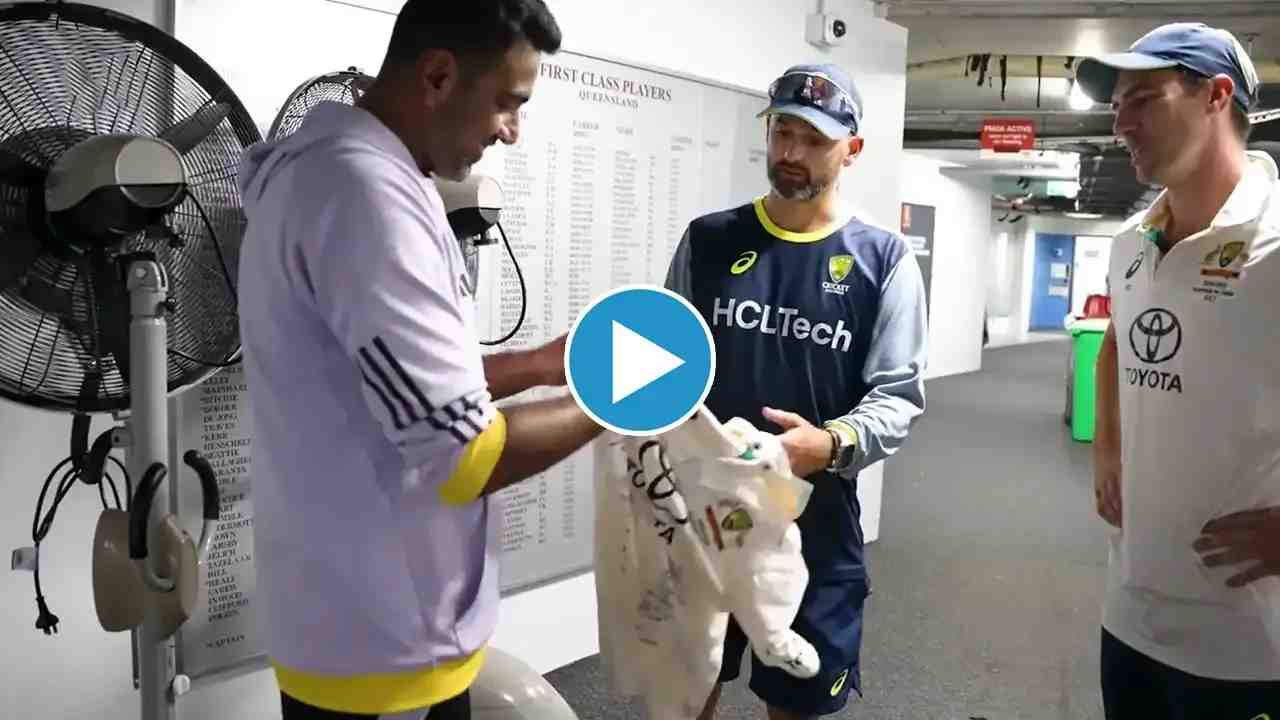 Lyon, Cummins heart-warming gesture to Ashwin on his retirement