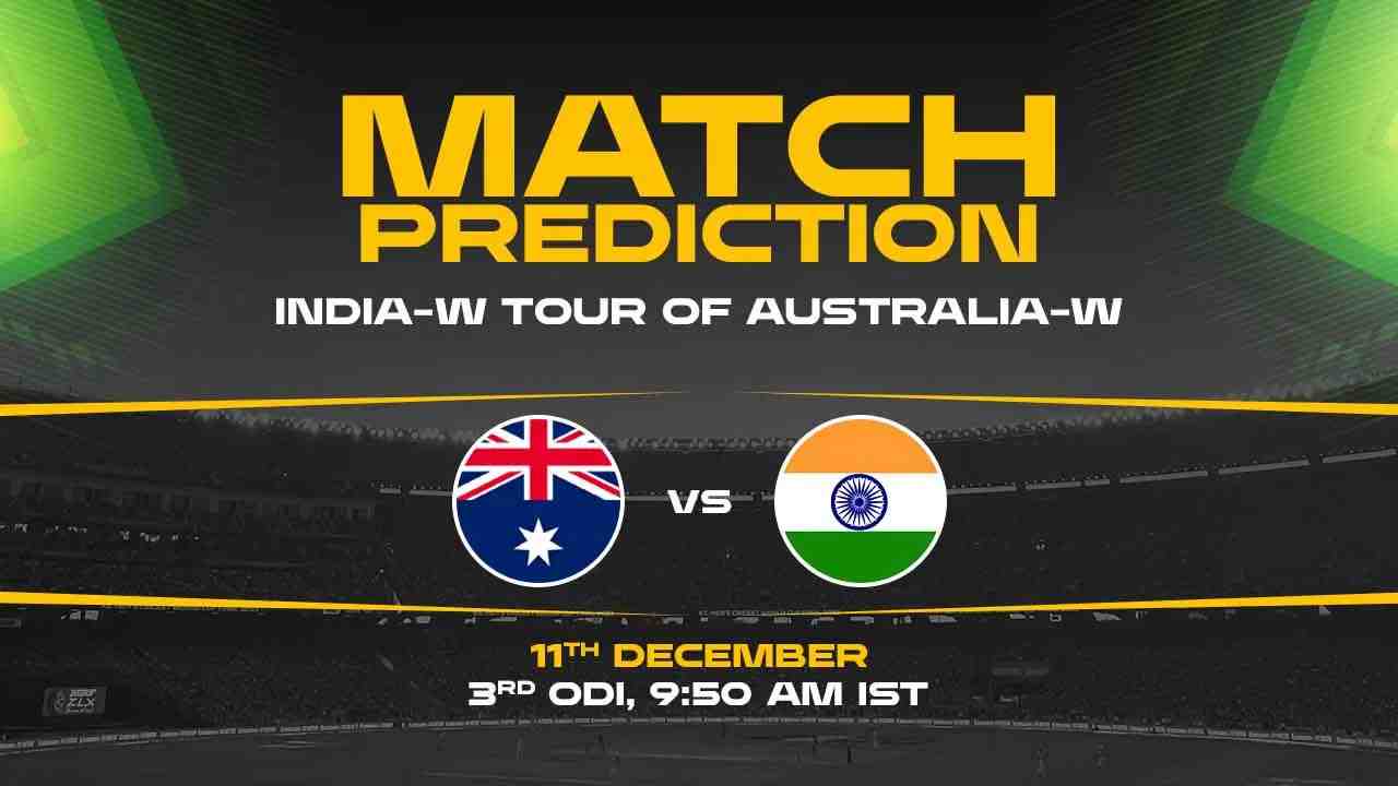 AUS-W vs IND-W 3rd ODI, Match Prediction- Who Will Win Today?