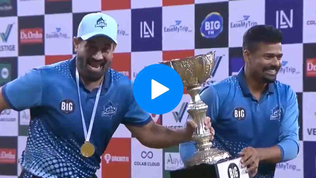 Irfan Pathan recreates Rohit Sharma's T20 World Cup winning celebration