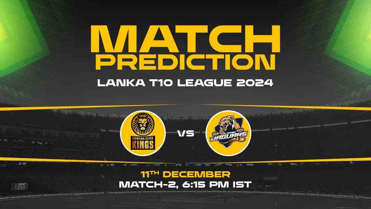 Lanka Super League T10: 2nd Match, NEK vs CJ, Match Prediction - Who Will Win Today?