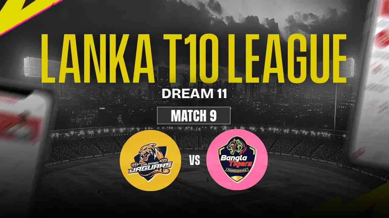 CJ vs HBT Dream11 Prediction, Colombo Jaguars vs Hambantota Bangla Tigers, 9th Match