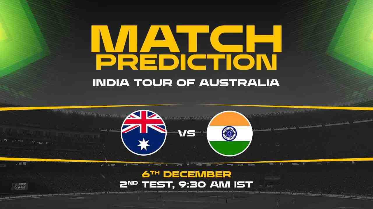 Border-Gavaskar Trophy 2024: AUS vs IND 2nd Test, Match Prediction- Who Will Win Today?