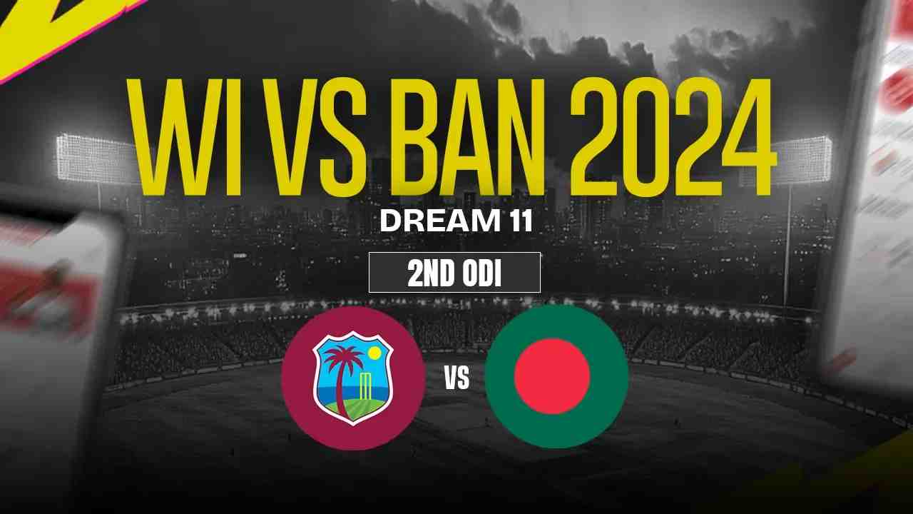 WI vs BAN Dream11 Prediction, West Indies vs Bangladesh, 2nd ODI