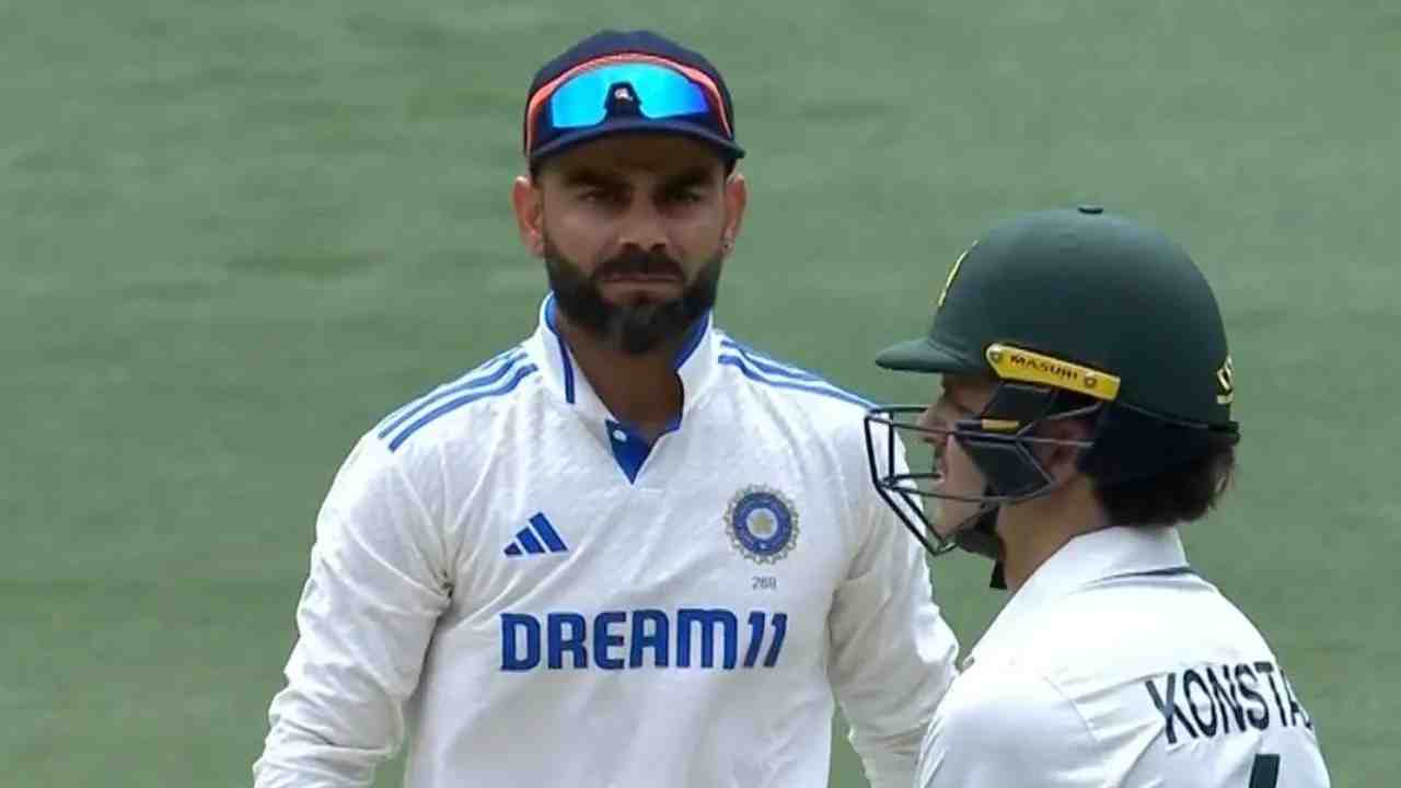 Virat Kohli fined with a demerit point for Boxing Day incident with Aussie Test debutant