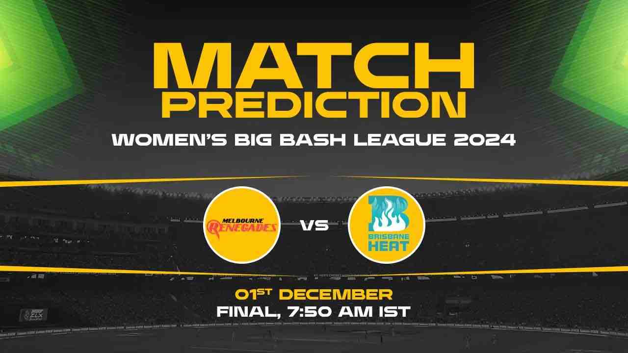 WBBL 2024: MR vs BH Today Match Prediction