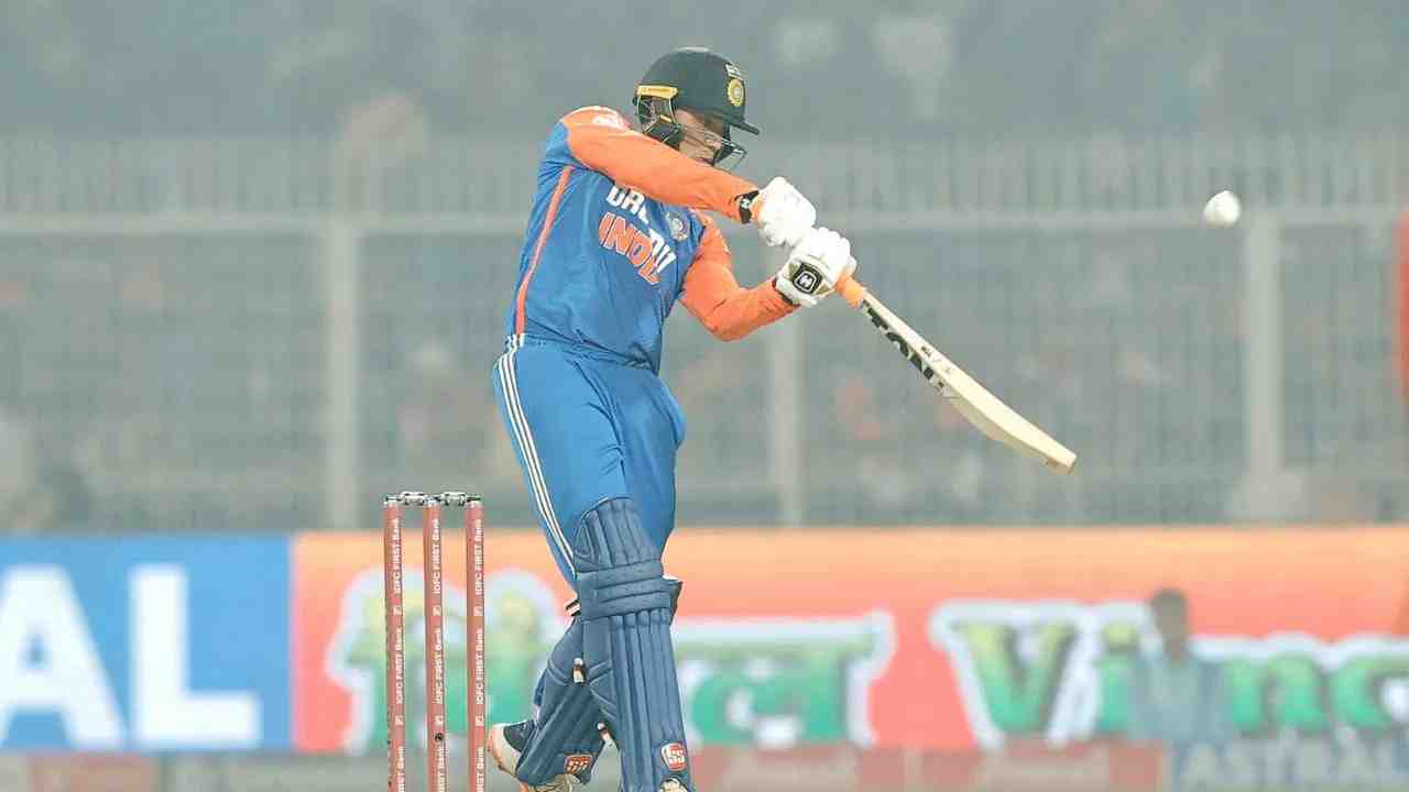 Abhishek Sharma breaks Indian T20I record against England