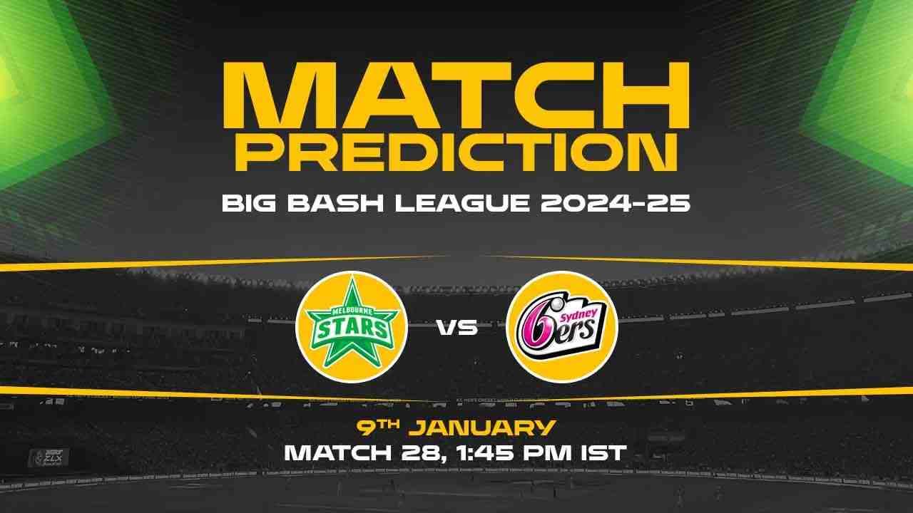 Big Bash League: 28th Match, MS vs SS, Match Prediction - Who Will Win Today?