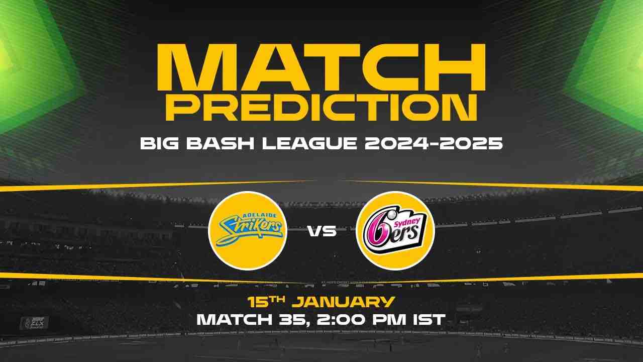 Big Bash League: 35th Match, AS vs SS, Match Prediction - Who Will Win Today?