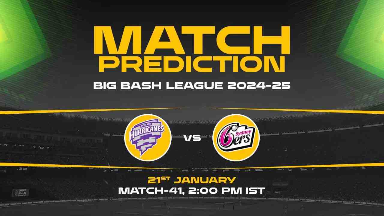 Big Bash League: Qualifier Match, HH vs SS, Match Prediction - Who Will Win Today?