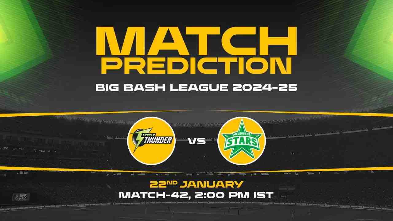 Big Bash League: Knockout, ST vs MS, Match Prediction - Who Will Win Today?