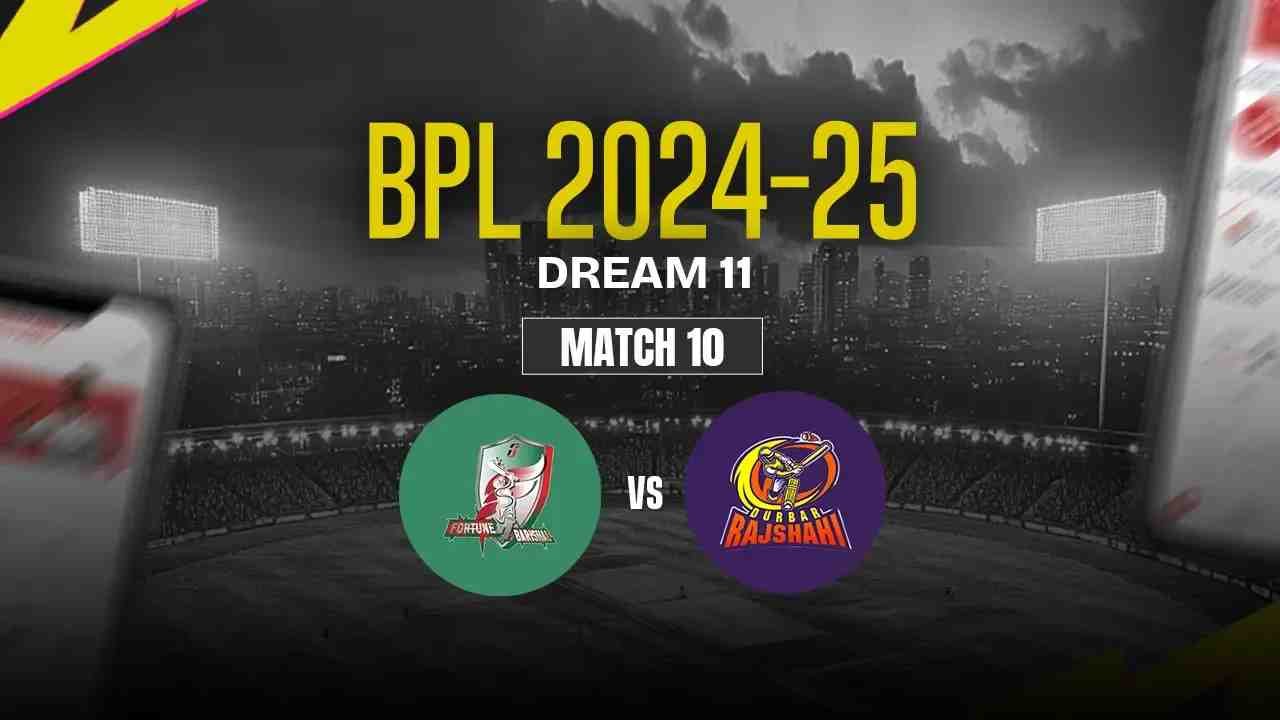 FBA vs DBR Dream11 Prediction, Fortune Barishal vs Durbar Rajshahi, 10th Match