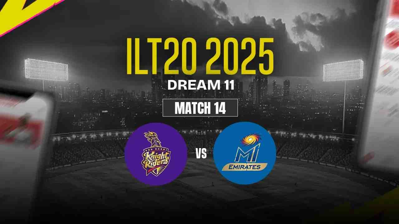 MIE vs ADKR Dream11 Prediction, MI Emirates vs Abu Dhabi Knight Riders, 14th Match