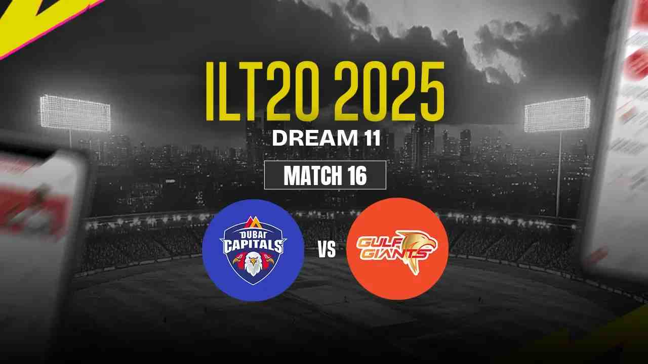 DCP vs GG Dream11 Prediction, Dubai Capitals vs Gulf Giants, 16th Match